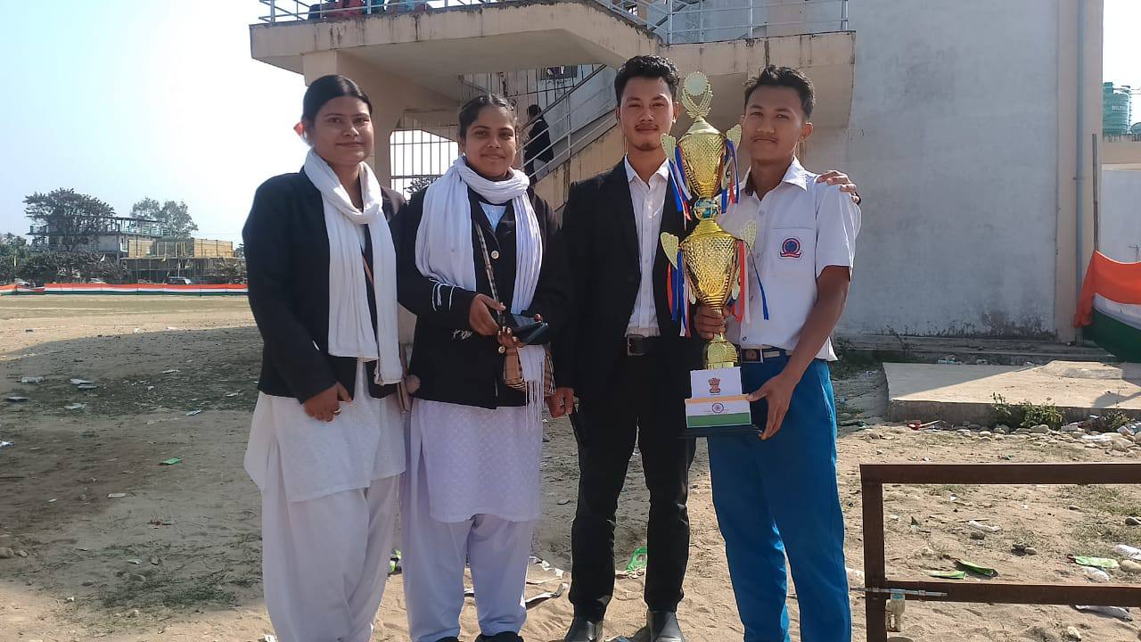 Republic Day 2025,First position by the boys band group