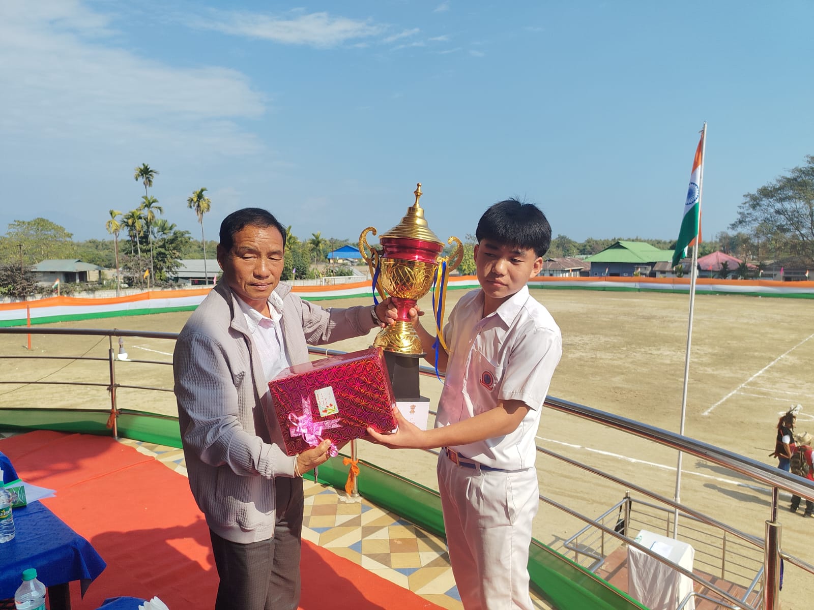 Republic Day 2026, First position by the Boys Band Group